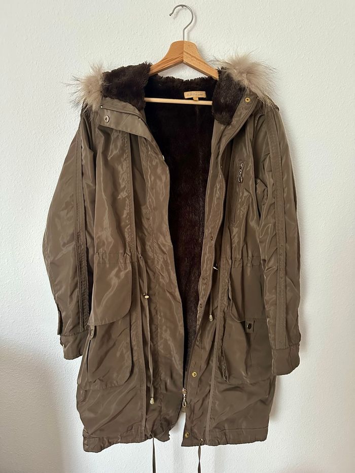 Parka capuche fourrure