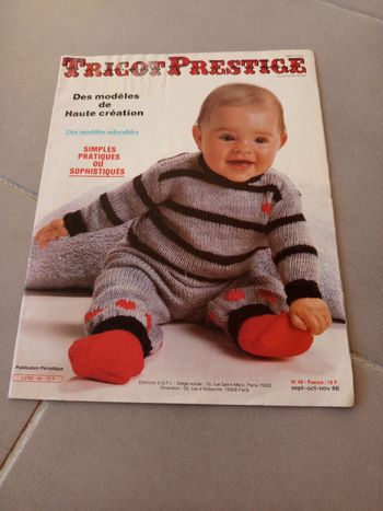 Magazine tricot prestige