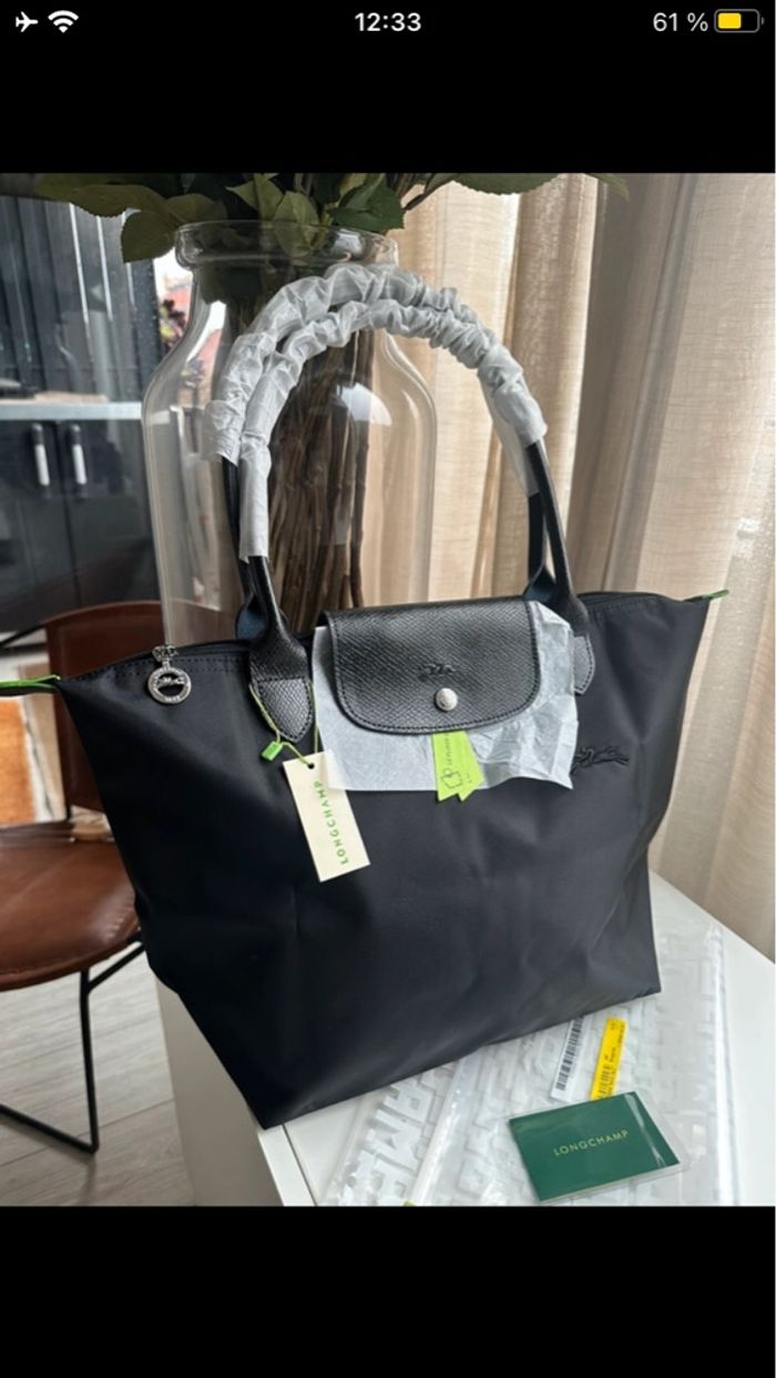 🌸 sac fourre-tout authentique noir neuf taille L 🌸