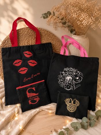 Tote bag + pochette personnalisé