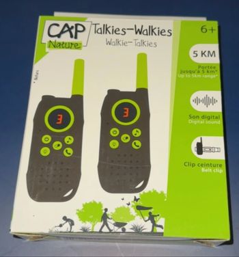 CAP Nature Talkie-Walkie neuf.