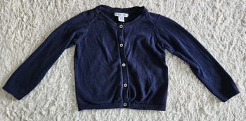 Gilet bleu marine 4 ans 