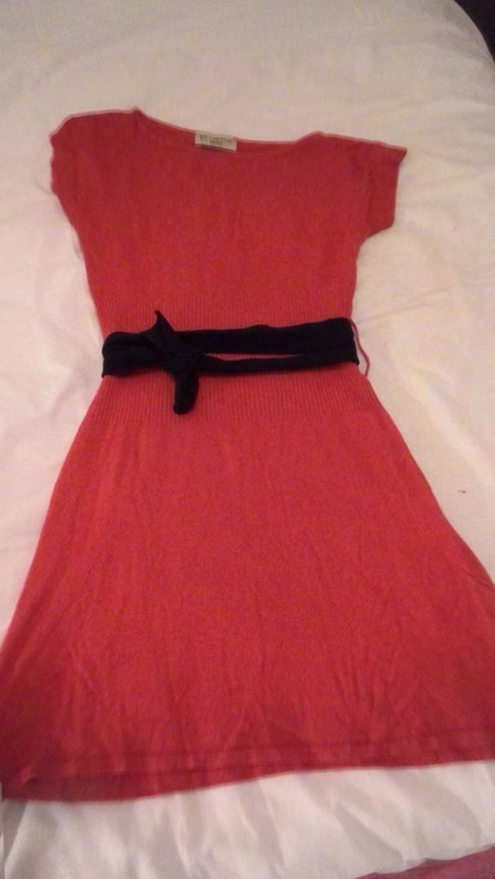 Robe  pull framboise  T34