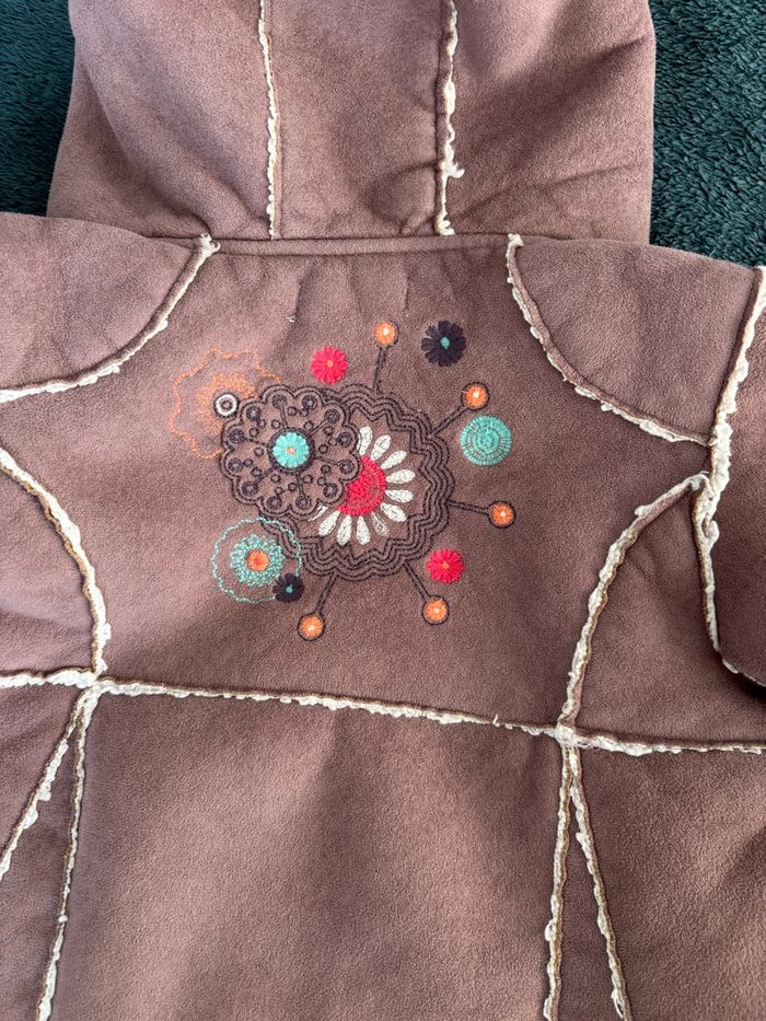 Manteau à capuche bien chaud 9 mois 71cm - photo numéro 3