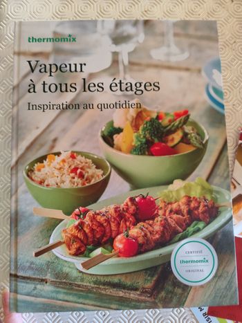 Livre Thermomix vapeur à tout les étages