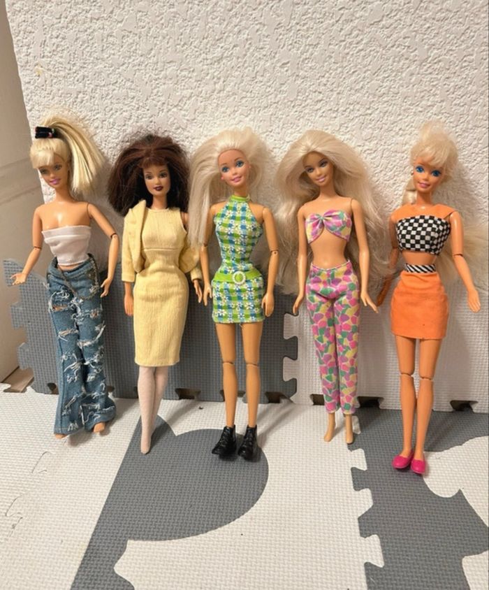 Lots 5 Barbie - photo numéro 2