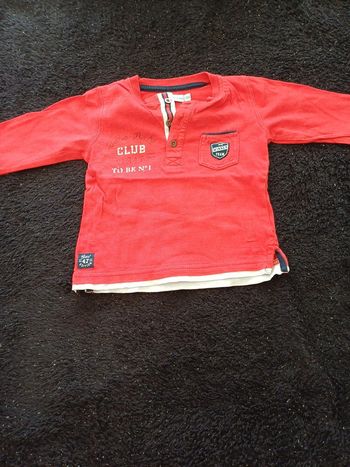 Tee shirt manches longues gémo