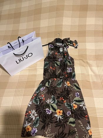 Superbe robe vintage Liu Jo à nouer dans le cou