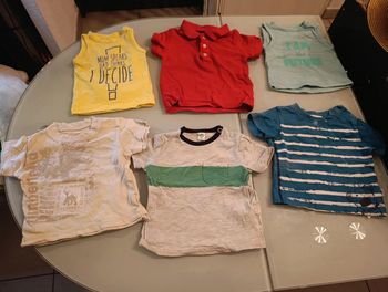Lot de 6 hauts