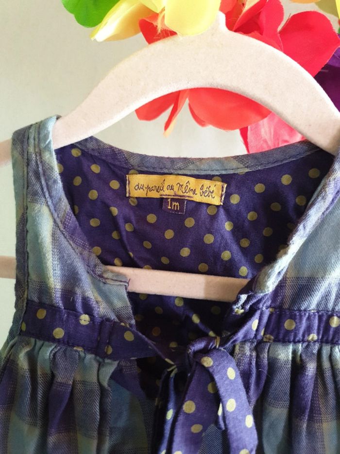 Robe collection vintage bébé 54cm - photo numéro 3