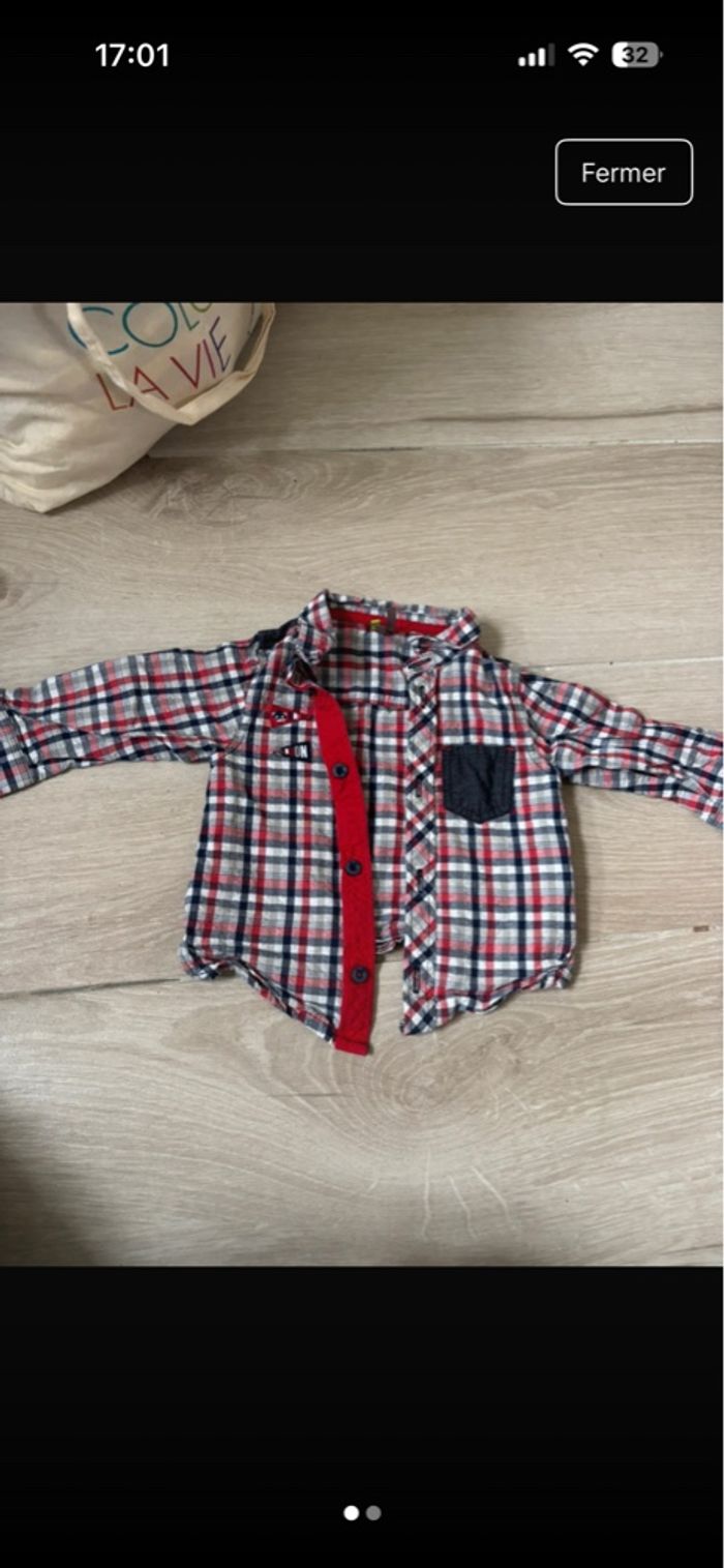 Chemise 6 mois