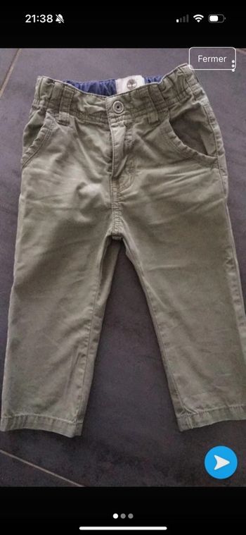 Pantalon kaki 18 mois Timberland