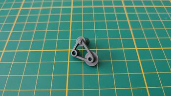 Transmission moteur pièce détachée miniature jaguar type E 1961 1/18 burago #B38