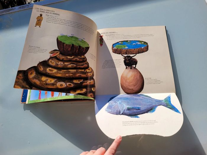 Superbe livre animé à flaps 🌎 Le Livre des Terres imaginées 🌐 68 - photo numéro 6