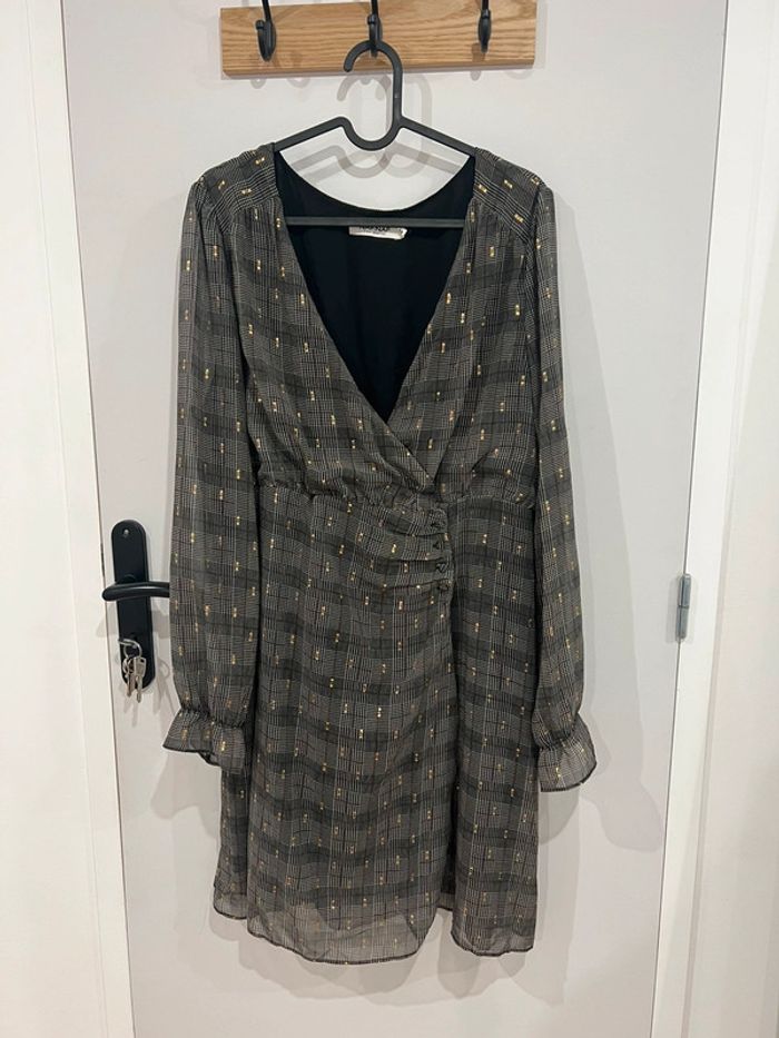 Jolie robe portefeuille femme Naf Naf 44
