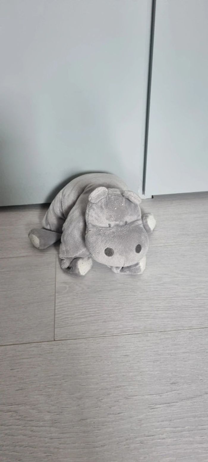 Peluche oreiller hippopotame