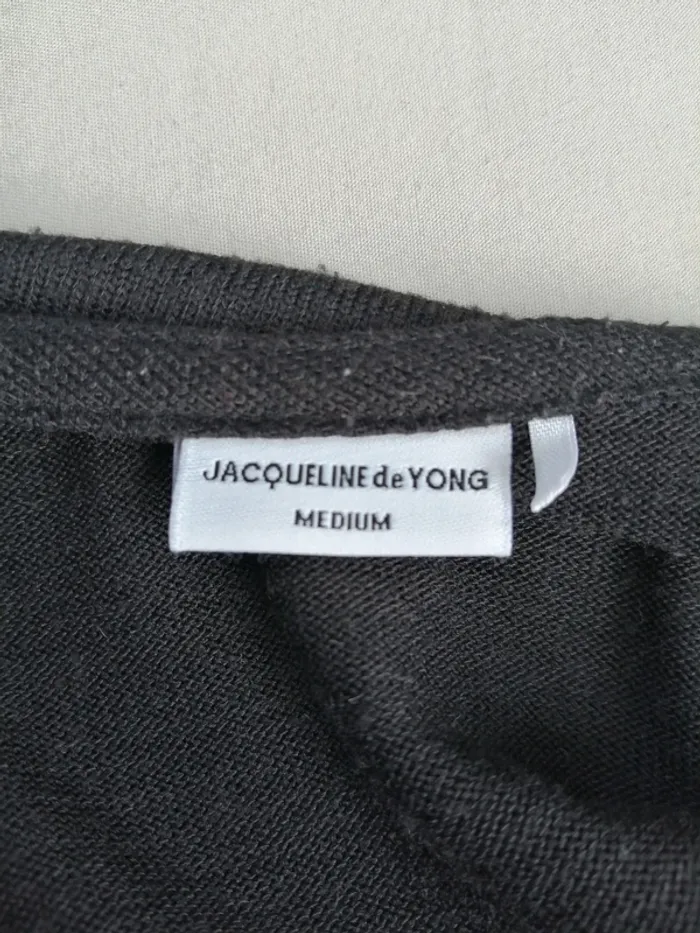 Gilet mi long noir avec poches / Jacqueline de yong / (M) - photo numéro 2
