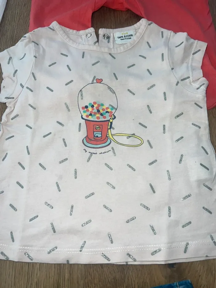 Lot vêtements bébé fille 9 mois 🍭 - photo numéro 5