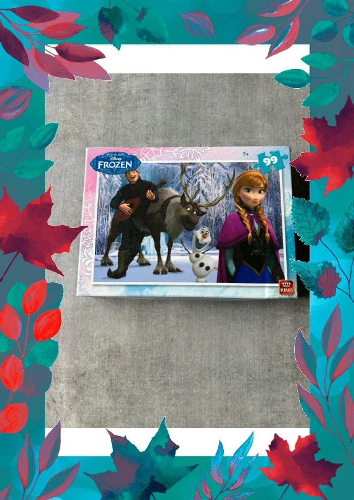 Puzzle la reine des neige