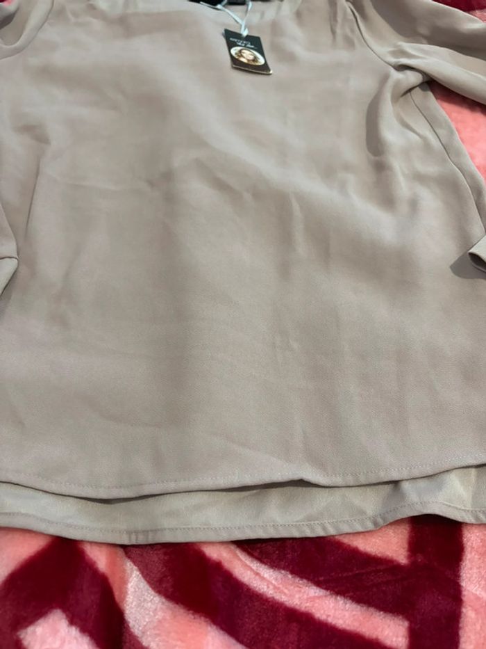 Blouse marron - photo numéro 3
