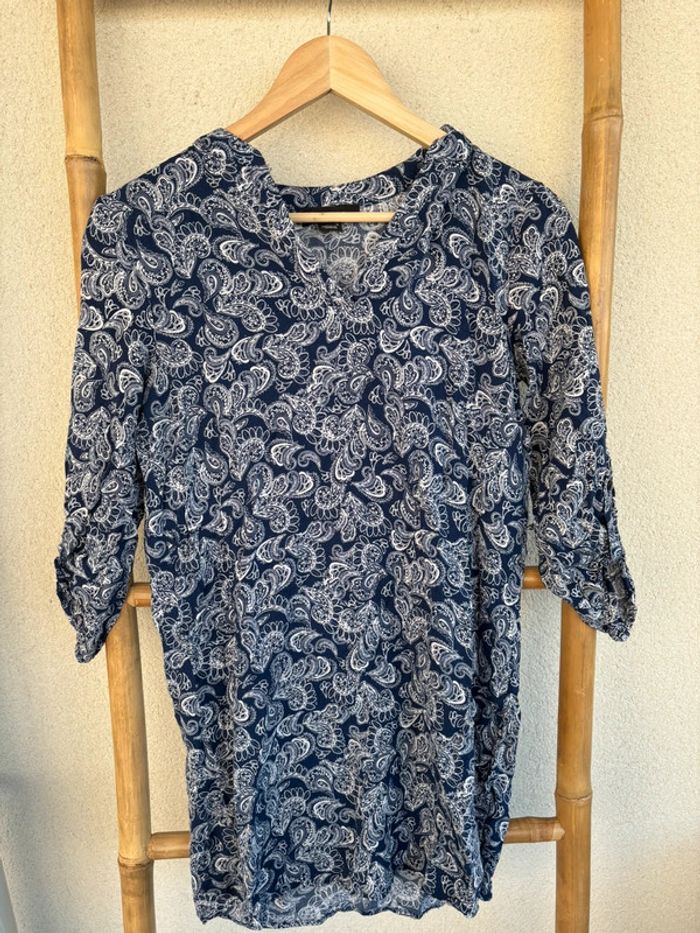 tunique bleue