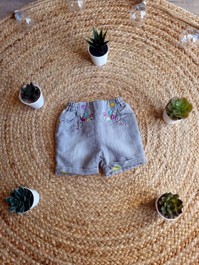 Short fille 6 mois