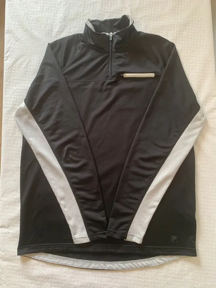 1/4 zip Fila Homme Taille L - photo numéro 6