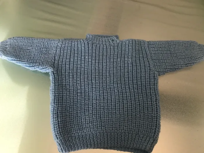habits tricotés main 3/6 mois