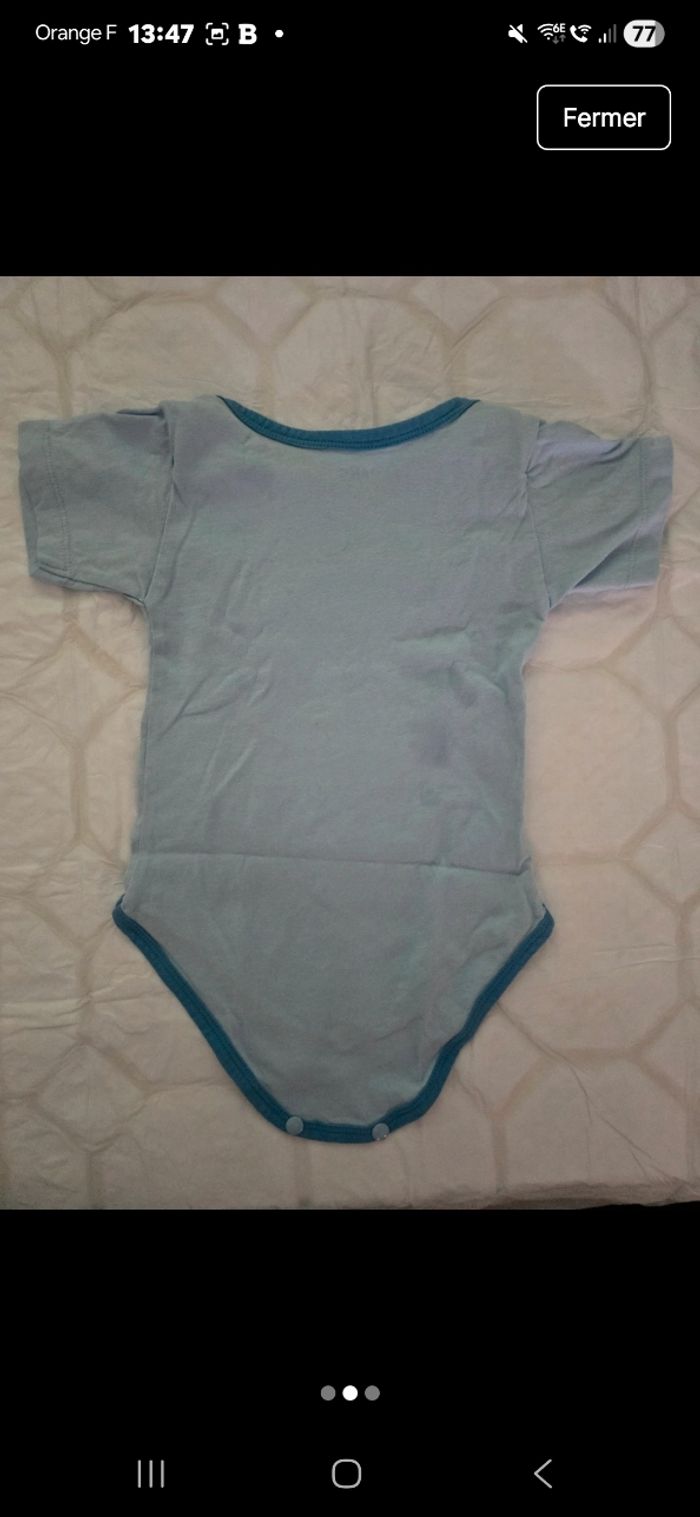 Body Bébé Parc Astérix Idéfix "Futur Séducteur" - 18 Mois - photo numéro 2