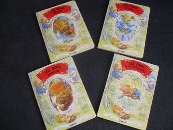 LOT DE 4 LIVRES LES OURS "ÉDITIONS TOLMONT" - n°01