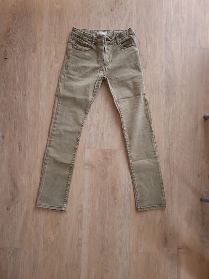 Jean kaki garçon 12 ans - photo numéro 2