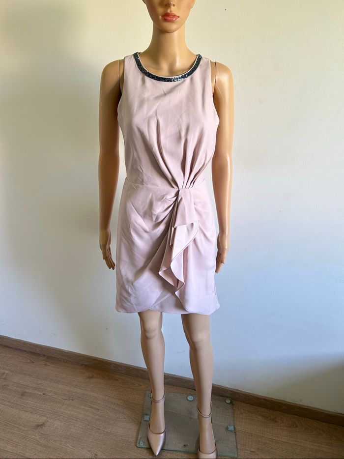 Robe rose claire sans manches Morgan taille 34 jamais portée - photo numéro 3