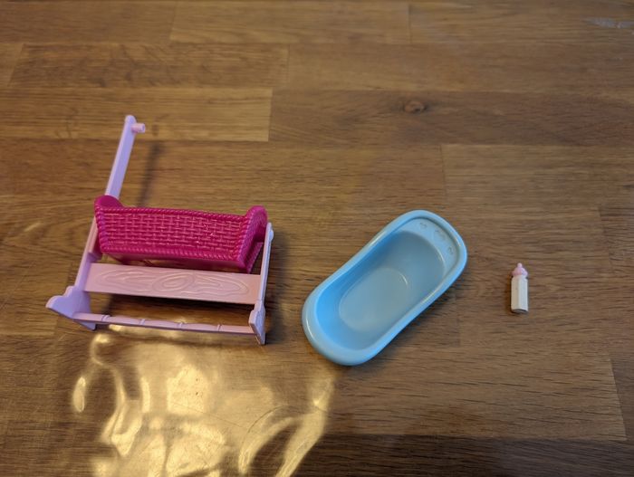 Lot d'accessoires bébé pour poupée 30 cm - photo numéro 5