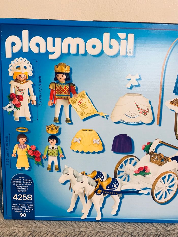 Playmobil Princess Carrosse des mariés 4258 4/10 ans - photo numéro 3