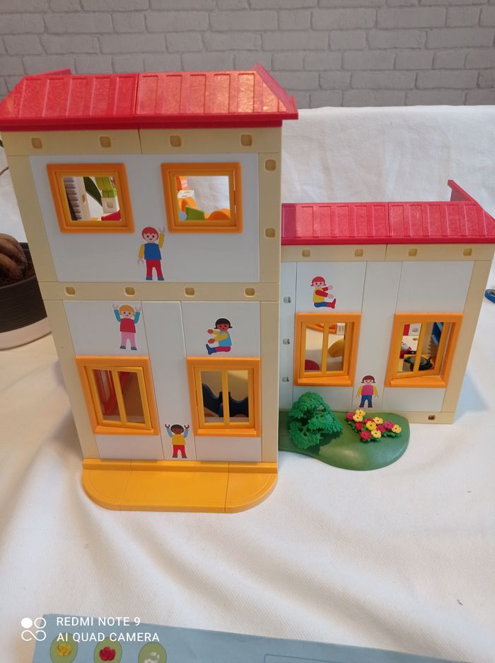 Lot playmobil city life - garderie 5567 avec boite - espace crèche 5570 - photo numéro 5