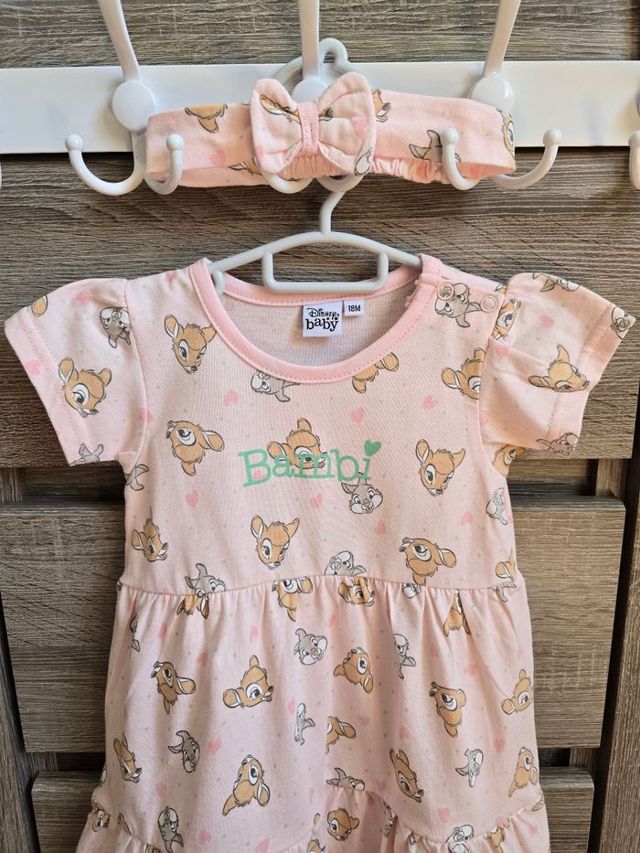 Vêtement Bébé Fille - Robe + bandeau - Disney - 18 mois - photo numéro 2