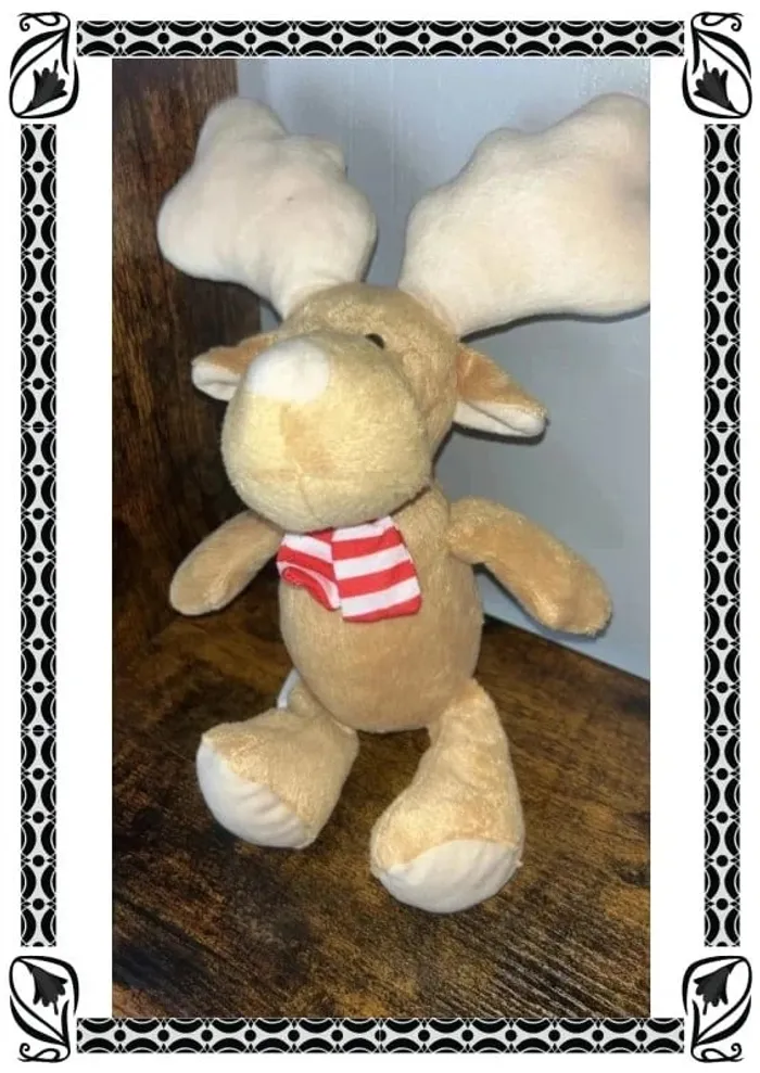 Cerf peluche kinder