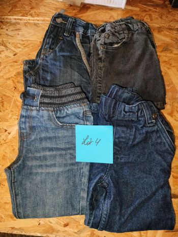 Lot jeans 3 ans 92/98
