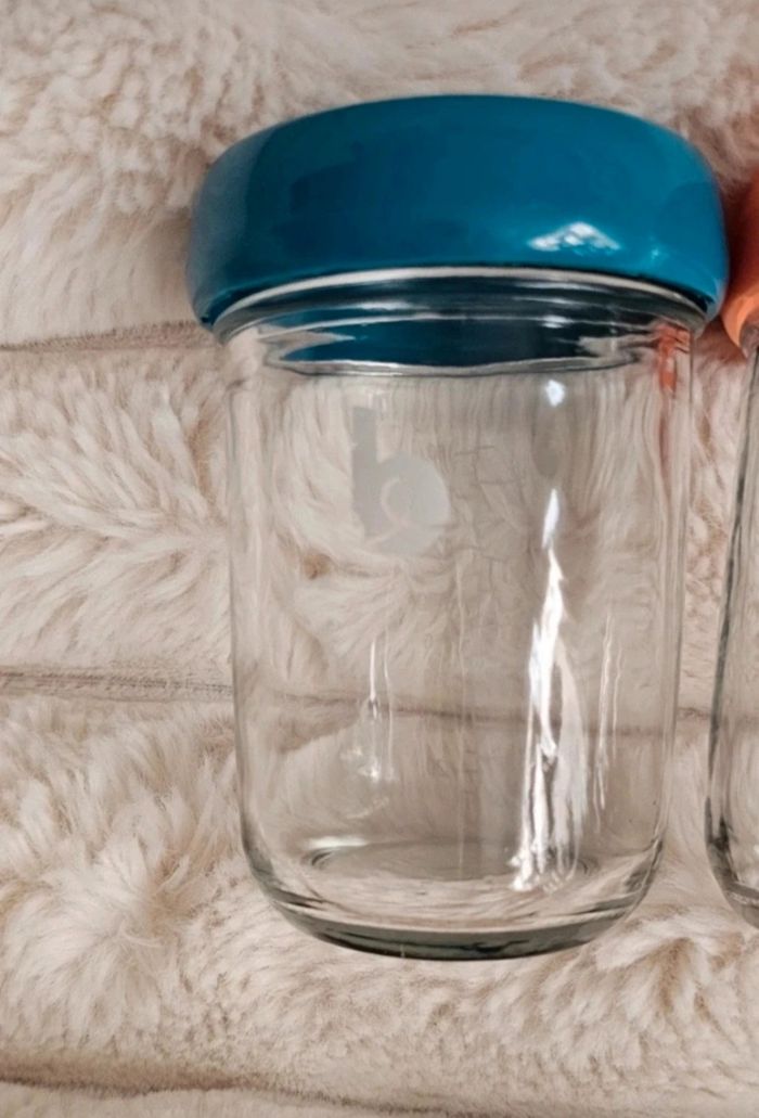Lot de 4 grands pots en verre Babybols babymoov 160ml. - photo numéro 2