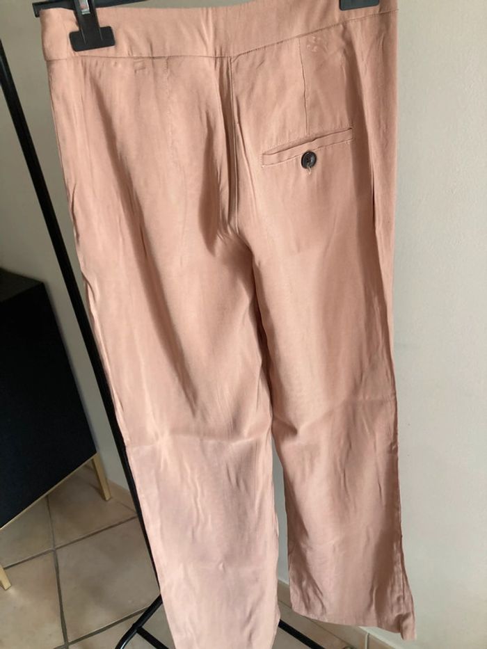 Pantalon fluide abricot - photo numéro 2