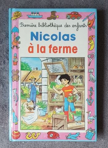 Roman Jeunesse, format poche "Nicolas à la Ferme" (Dès 4-9 ans) / Éd. Hemma