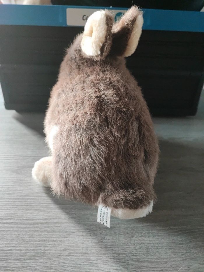 Peluche lapin 24 cm de haut - photo numéro 2