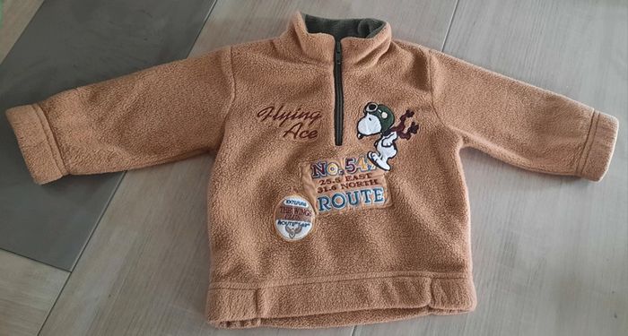 Polaire snoopy 12 mois