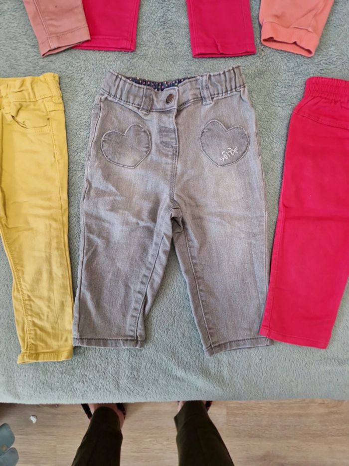 Pantalons 12mois fille - photo numéro 3