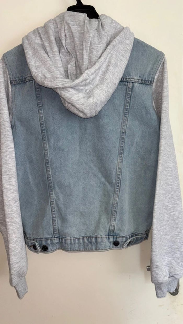 Veste jeans et sweat à capuche - photo numéro 2