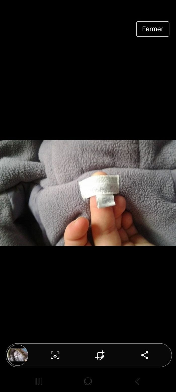 Combinaison lapin violette hiver chaude - photo numéro 6