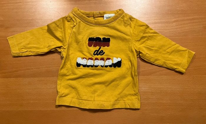 Lot bombers et t-shirt longues manches - 3mois - photo numéro 4