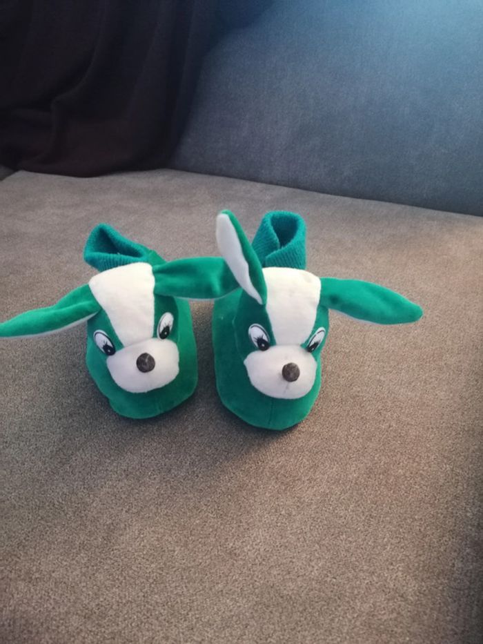 chaussons chien