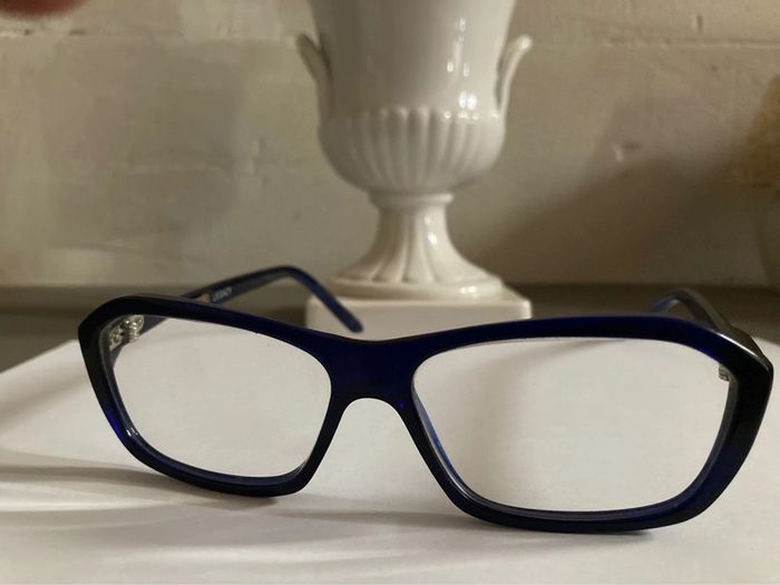Lunettes de vue bleu marine