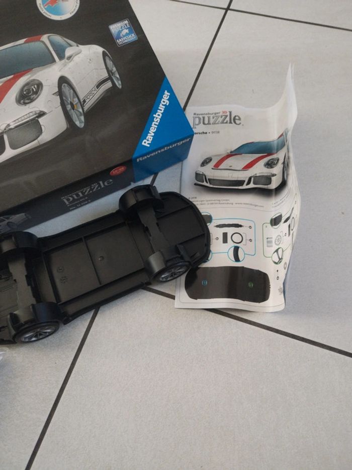 Puzzle 3D Porshe complet - photo numéro 3